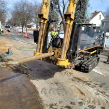 Water Main line replacement in Feb. 2020 Minneapolis, MN 34