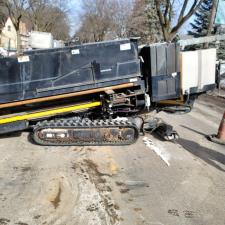 Water Main line replacement in Feb. 2020 Minneapolis, MN 37