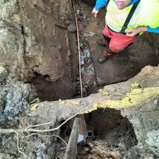 Water Main line replacement in Feb. 2020 Minneapolis, MN 49