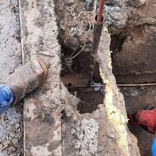 Water Main line replacement in Feb. 2020 Minneapolis, MN 50